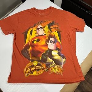 Disney Mr Incredible Men’s Large T-shirt Vintage Double Stitch